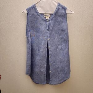 Christiaj Siriano small linen top